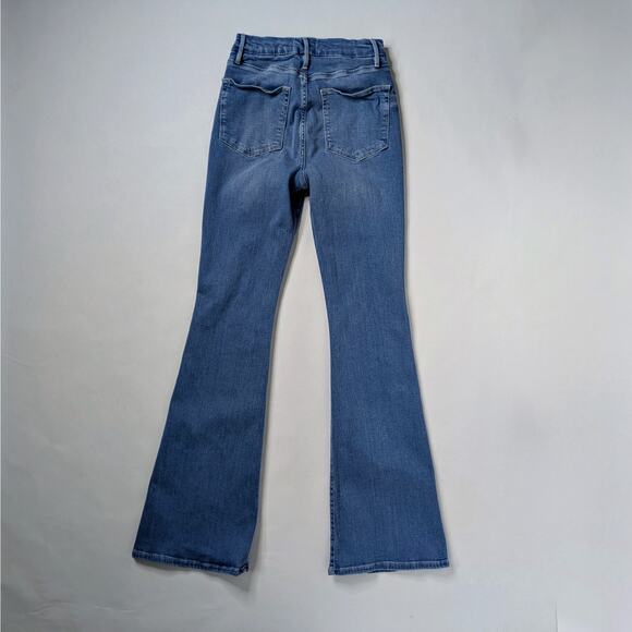 FRAME Le Super High Flare Jeans Women's 27 Blue Light Wash Denim High Rise - Picture 9 of 9